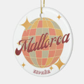 Mallorca Feriendekoration Spanien Keramik Ornament (Links)