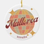 Mallorca Feriendekoration Spanien Keramik Ornament (Hinten)