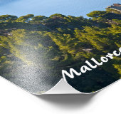 Mallorca Foto Print (Ecke)