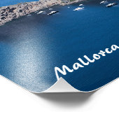 Mallorca Foto Print (Ecke)