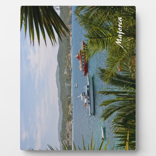 Mallorca Fotoplatte (Vorderseite)