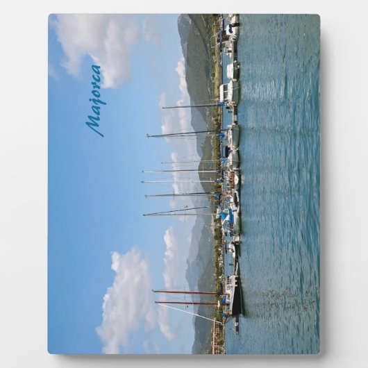 Mallorca Fotoplatte (Vorderseite)