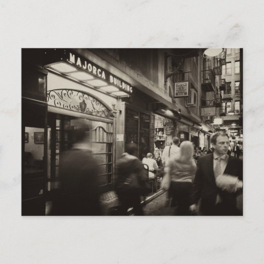 Mallorca Gebäude, Centre Place, Melbourne Postkarte (Vorderseite)