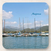 Mallorca Getränkeuntersetzer (Vorderseite)