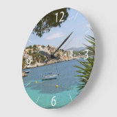 Mallorca Große Wanduhr (Winkel)