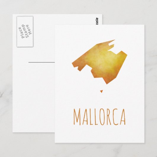 Mallorca Karte (Vorne/Hinten)