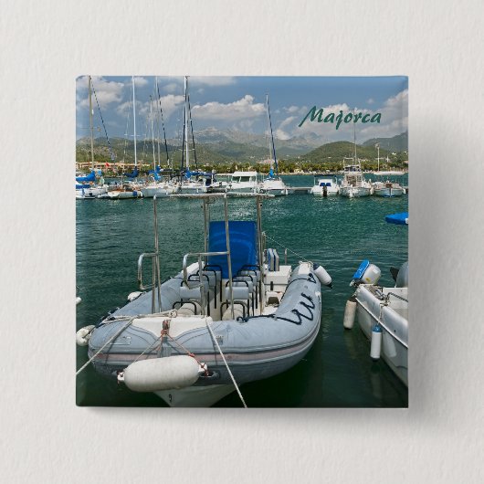 Mallorca-Knopf Button (Vorderseite)