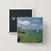 Mallorca-Knopf Button (Vorne & Hinten)