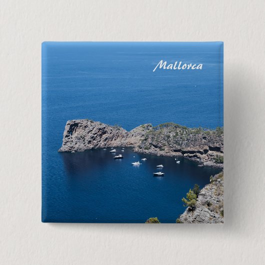 Mallorca-Knopf Button (Vorderseite)
