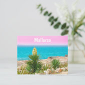 Mallorca Küste Postkarte (Stehend Vorderseite)