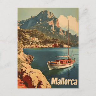 Mallorca Küstenidylle Vintage Postkarte