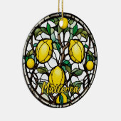 Mallorca Lemon Tree Keramik Ornament (Rechts)