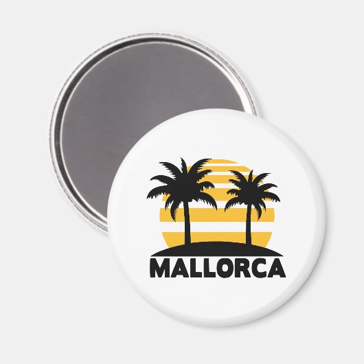 Mallorca Magnet (Vorderseite/Rückseite)