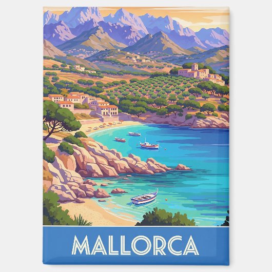 Mallorca Magnet (Vorderseite)