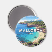 Mallorca Magnet (Vorderseite/Rückseite)