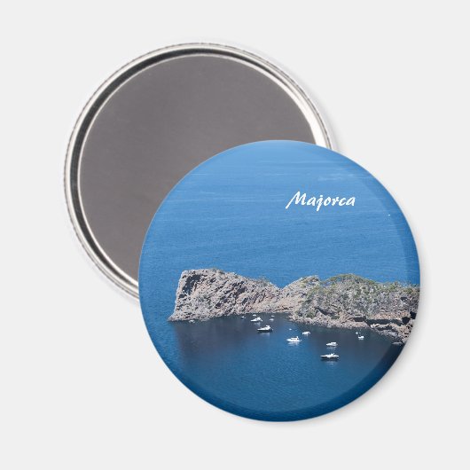 Mallorca Magnet (Vorderseite/Rückseite)