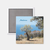 Mallorca-Magnete Magnet (Vorderseite/Rückseite)