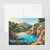 Mallorca Palma Spanien Postkarte (Vorne/Hinten)