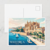 Mallorca Palma Spanien Postkarte (Vorne/Hinten)