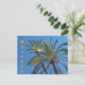 Mallorca Palms - Postkarte (Stehend Vorderseite)