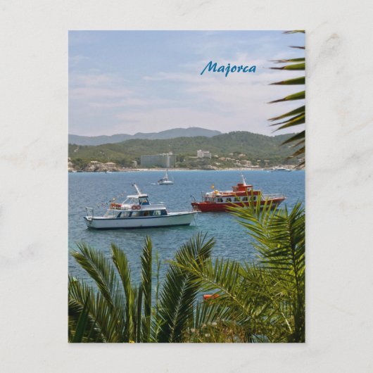 Mallorca Postkarte (Vorderseite)