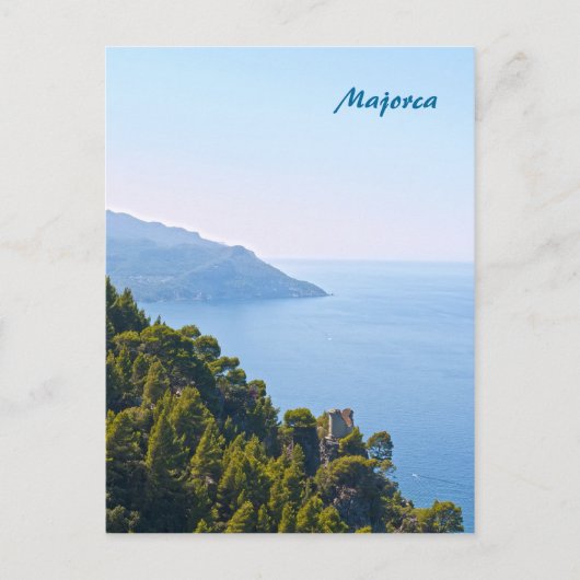 Mallorca Postkarte (Vorderseite)
