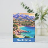 Mallorca Postkarte (Stehend Vorderseite)