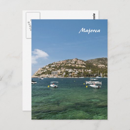 Mallorca Postkarte (Vorne/Hinten)