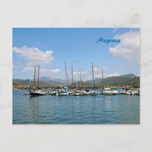 Mallorca Postkarte (Vorderseite)