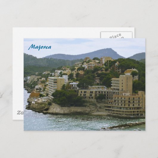 Mallorca Postkarte (Vorne/Hinten)