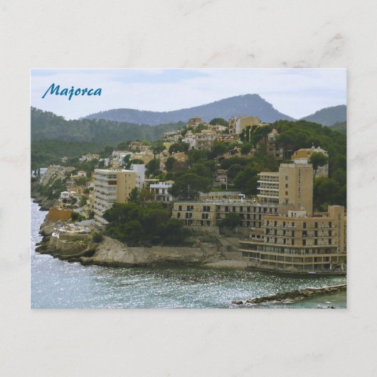 Mallorca Postkarte (Vorderseite)
