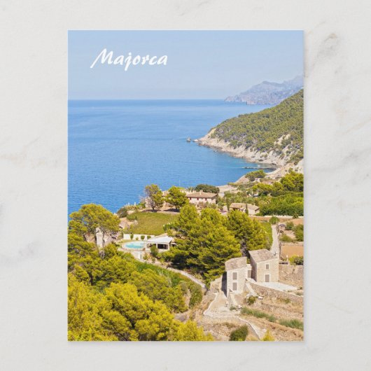 Mallorca Postkarte (Vorderseite)