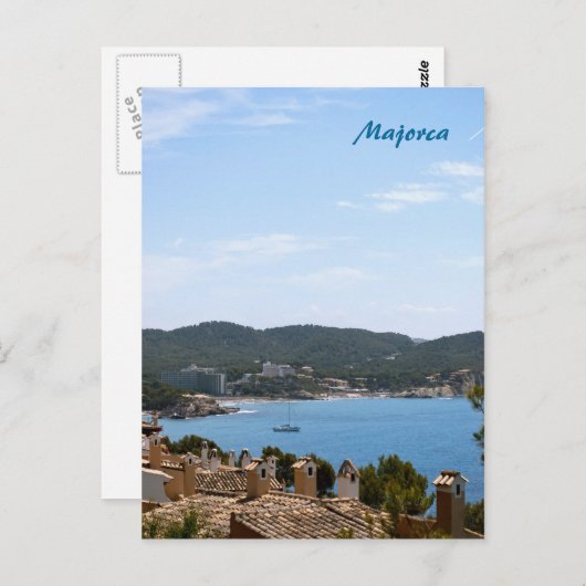 Mallorca Postkarte (Vorne/Hinten)