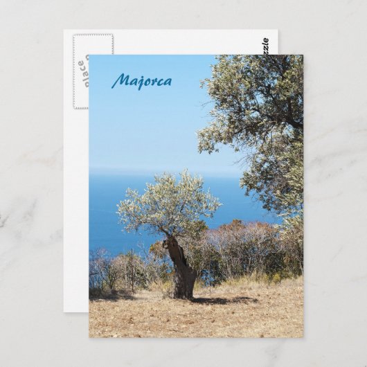 Mallorca Postkarte (Vorne/Hinten)