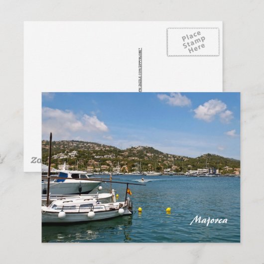 Mallorca Postkarte (Vorne/Hinten)