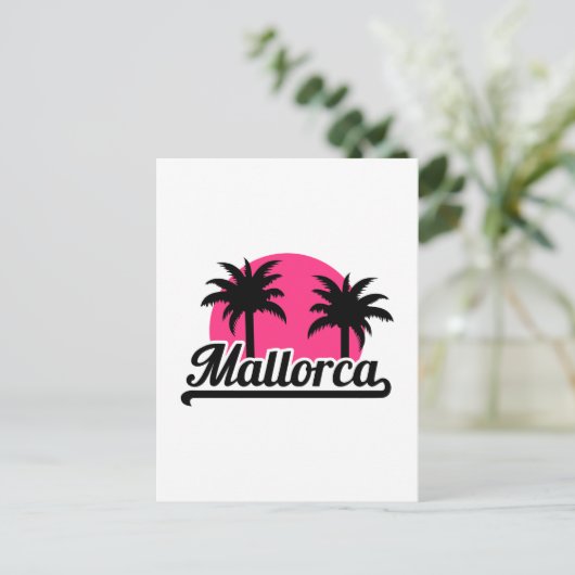 Mallorca Postkarte (Stehend Vorderseite)