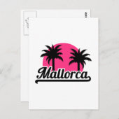Mallorca Postkarte (Vorne/Hinten)