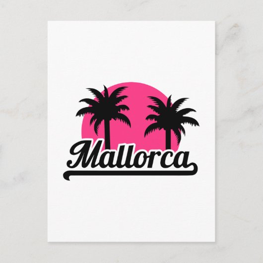 Mallorca Postkarte (Vorderseite)