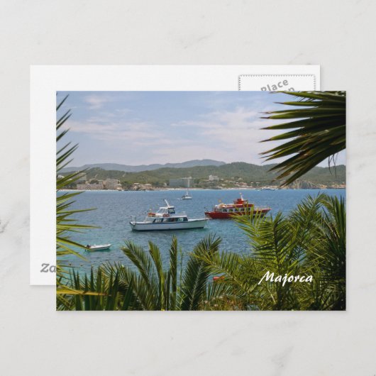 Mallorca Postkarte (Vorne/Hinten)