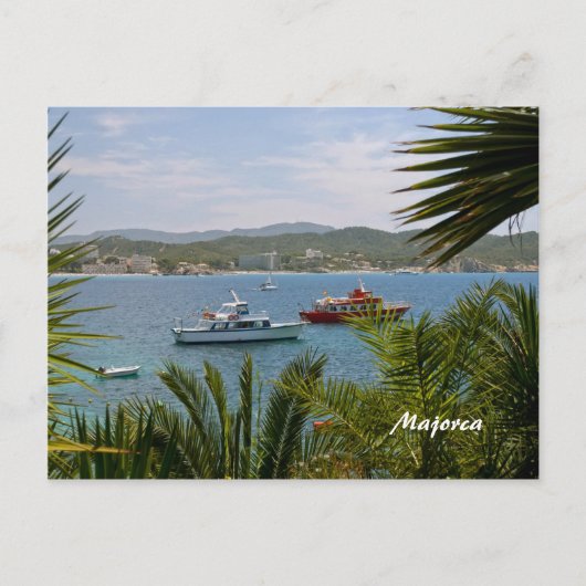 Mallorca Postkarte (Vorderseite)