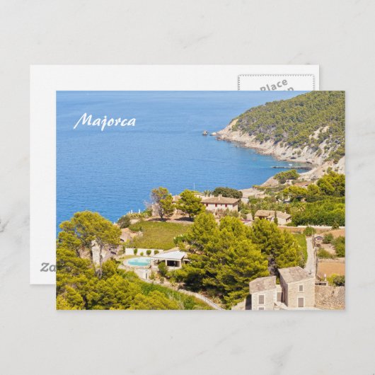 Mallorca Postkarte (Vorne/Hinten)