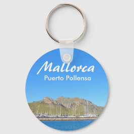 Mallorca Puerto Pollensa Souvenir Schlüsselanhänger