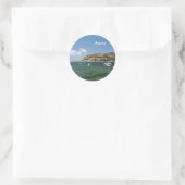 Mallorca Runder Aufkleber (Tasche)