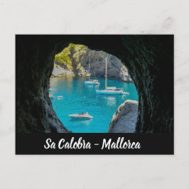 Mallorca Sa Calobra Bay Postkarte