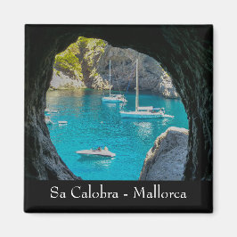 Mallorca Sa Calobra Bay Souvenir Magnet