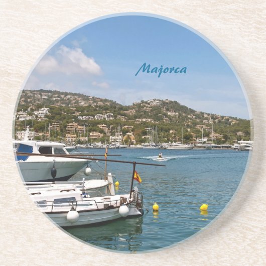 Mallorca Sandstein Untersetzer (Vorne)