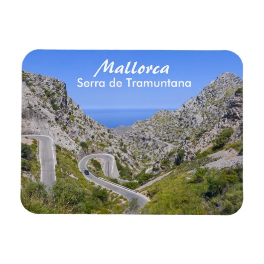 Mallorca Serra de Tramuntana Magnet (Horizontal)