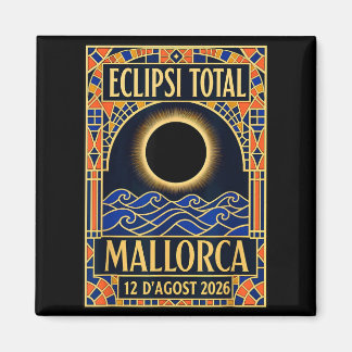 Mallorca Sonnenfinsternis 2026 - Katalanischer Mod Magnet