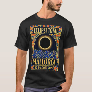 Mallorca Sonnenfinsternis 2026 - Katalanischer Mod T-Shirt