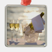 Mallorca, Spanien 2 Ornament Aus Metall (Vorne)